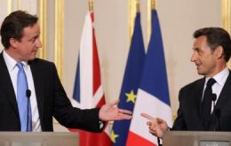 Cameron and Sarkozy, another fifty years of ‘entente cordiale’