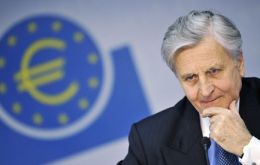 ECB president Jean-Claude Trichet 