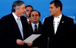 Nestor Kirchner the first Unasur Secretary General 