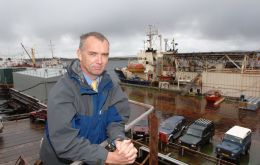 Director of Fisheries, John Barton