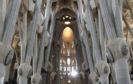In Barcelona the Pope consecrated Gaudi master piece “Sacred Family” cathedral  