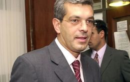 Agriculture minister Julian Dominguez made the announcement 