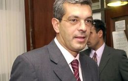 Argentine Agriculture Minister Julian Dominguez