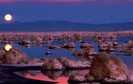 Mono Lake in California, home to arsenic-rich waters