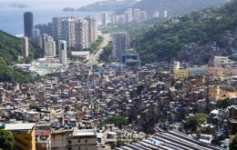 The city of Rio is surrounded by favelas 