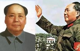 Chairman Mao icon of crude capitalism 