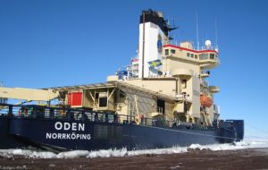 Swedish icebreaker ‘Oden’