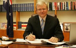 Foreign Secretary Kevin Rudd will have the chance to meet at least six South American presidents