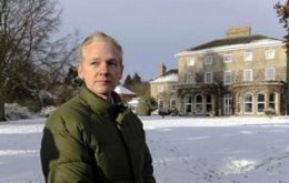Julian Assange free on bail at Ellingham Hall