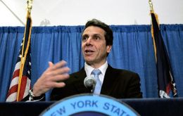 New York Attorney General and governor-elect Andrew Cuomo