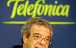 Telefónica chairman Cesar Alierta