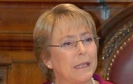 Former president Michelle Bachelet was willing to grant Bolivia a 28 kilometres enclave 
