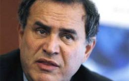 The controversial economist and academic also known as Dr. Doom Roubini 