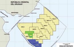 The oil exploration offshore blocks to be tendered next September 