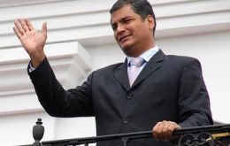 Rafael Correa, US trained economist and left leaning populist