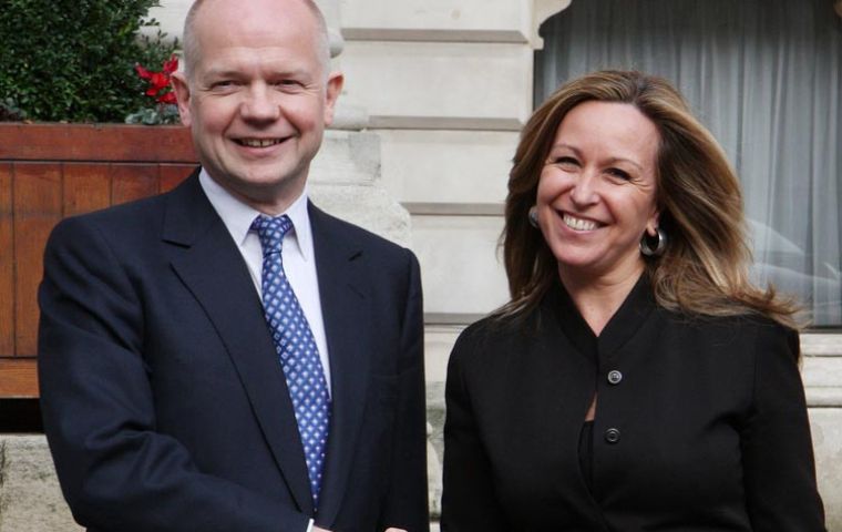 William Hague and Ms. Jimenez anticipate ‘a trilateral ministerial meeting soon’