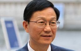Chinese Finance Minister Xie Xuren 