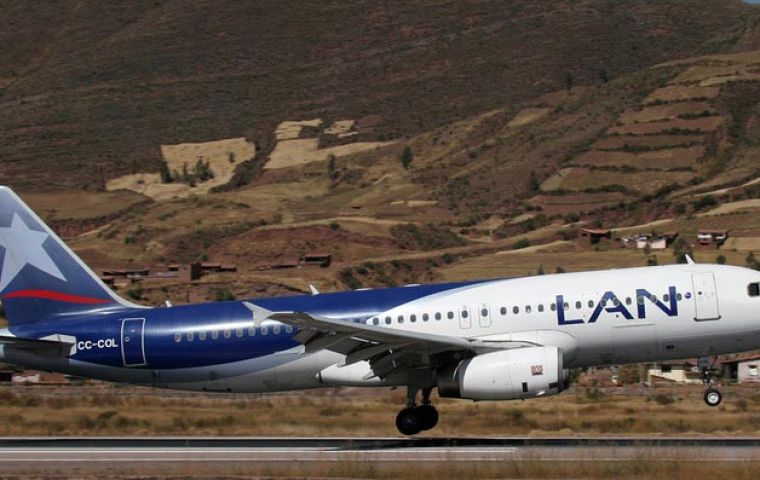The group is boosting its Lan Peru operations hub with eight new aircraft 