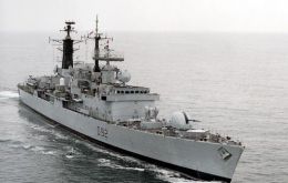 The Type 42 destroyer 
