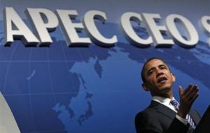 President Obama hosts the APEC summit in Hawaii next November 