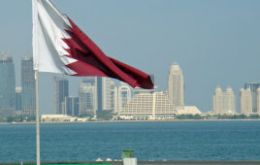 Doha the capital on the Persian Gulf 