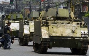 Of the 1.953 armoured vehicles and tanks only 1.079 are operational 