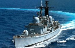 The Type 42 destroyer delivered medical aid to Benghazi