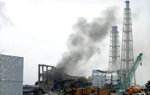 The crippled Fukushima Daiichi nuclear plant