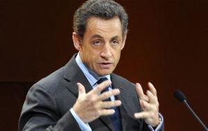 Sarkozy as rotating president of the group had proposed the meeting seven months ago 