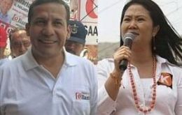 Nationalist Humala and ex president daughter, Keiko Fujimori