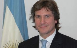 Argentina’s Economy minister Amado Boudou 
