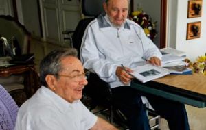 Fidel fully endorsed Raúl saying he was ‘proud’ of his brother’s announcements (Photo: Digital 19)