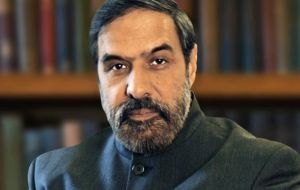 Indian Commerce and Industry minister Anand Sharma