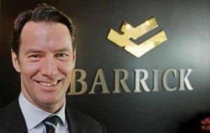 Barrick Chief Executive Aaron Regent: “wait and see”