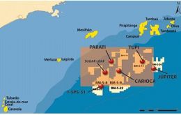Partners in the pre-salt development include British Gas, Repsol-YPF and Galp Energia 