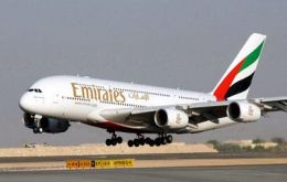 Emirates Airlines, one of the carriers included in the agreement 
