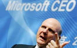 Microsoft Chief Executive Officer Steve Ballmer