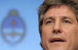 Minister Amado Boudou satisfied with the performance and achievements of the economy 