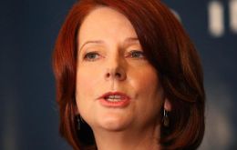 Prime Minister Julia Gillard: “we don't have time ... for false claims in this debate”