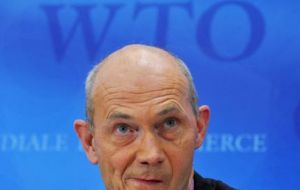 WTO Director General Lamy: ‘beware of devastating effects’ 