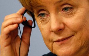 A change of policy or a political announcement from the German Chancellor