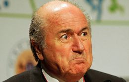 President Sepp Blatter's faces unopposed re-election Wednesday<br />
