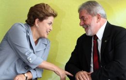 Fears of a weakened President Rousseff image since she has to consult with her mentor Lula da Silva  