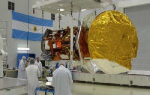 Scientists preparing the satellite for Thursday launching 