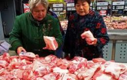 The price of pork has soared 40% in the last twelve months 