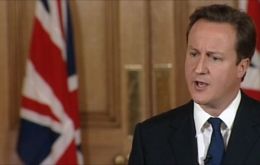 PM Cameron: Falklands’ sovereignty “is not negotiable; period”