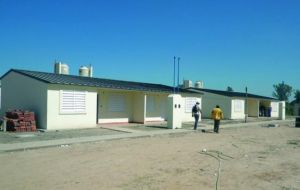 Building houses for the poor with government funds 