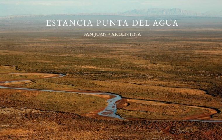 Estancia Punta del Agua is located in a rich agriculture area