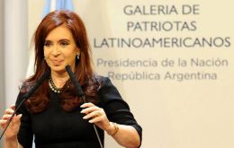 CFK promised to become a bridge between the order and newer generations (Photo DYN)