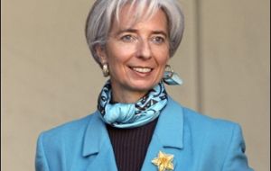 Christine Lagarde takes office next 5 July for the following five years 